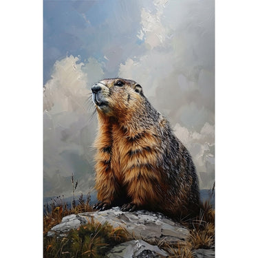 Animal Oil Canvas on Canvas